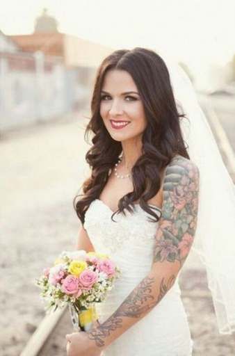 Tattooed bride. How are they look?